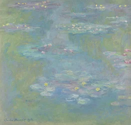 Lilie wodne; Nimfea, 1908