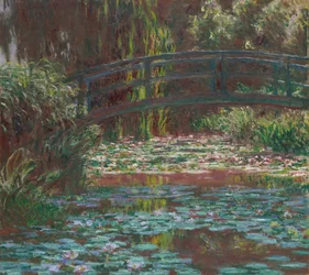 Staw lilii wodnych, 1900.