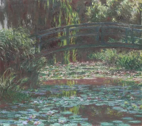 Staw z liliami wodnymi, 1900