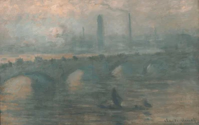 Most Waterloo, mglisty poranek