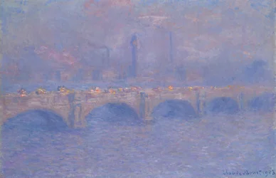 Most Waterloo, efekt światła słonecznego, 1903.