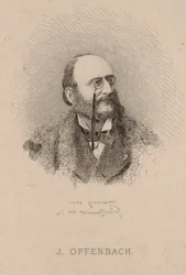 Portret Jacquesa Offenbacha 1819-1880, 1870.