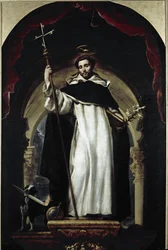 Święty Dominik (olej na płótnie)