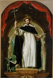 Święty Dominik de Guzman (obraz na płótnie)