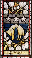 Heraldyka Leeds, 1867-71 (witraże)