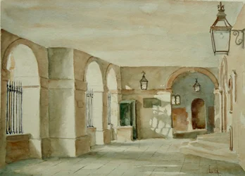 College Pump, 2010 (akwarela)