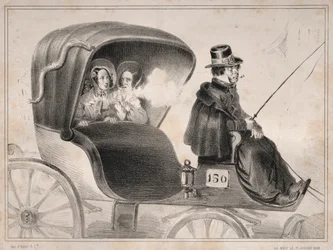 Wiadomości: Wady samochodów publicznych: woźnica..., 1839.