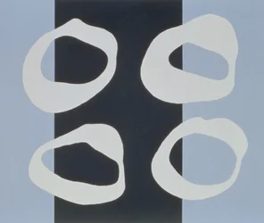 Blue Ground IV, 1998 (akryl na płótnie)