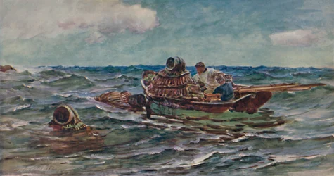Łapacze homarów, 1886, 1935