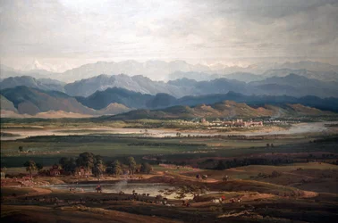 Marsz Franciszka Markiza Hastings 1754-1826 1814-15 olej na płótnie detal z 237634