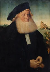Portret brodatego dżentelmena