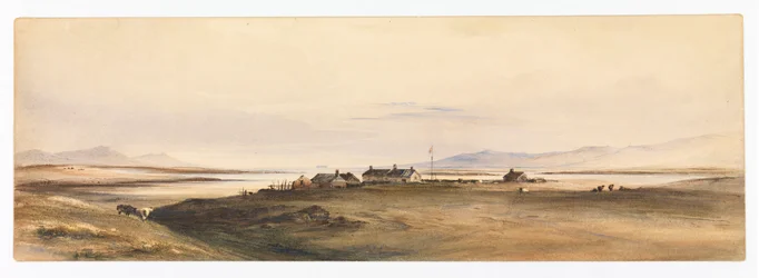Berkeley Sound, Falklandy, ok. 1878 r. (akwarela)