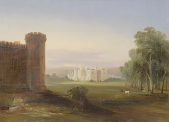 Dom rządowy i stajnie, Sydney, 1841