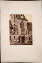 Hotel Jacques Coeur w Bourges, ca. 1865.