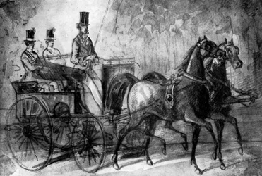 Dandy Driving, XIX wiek, 1930