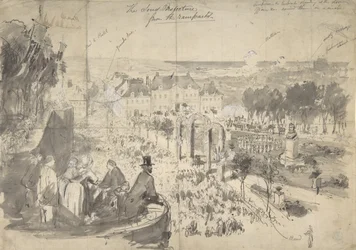 Wizyta Napoleona III w Boulogne-on-the-Sea, XIX wiek.