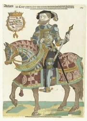 Portret Adriaena de Croy na koniu