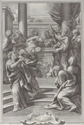 Głoszenie św. Pawła w Atenach, 1679.