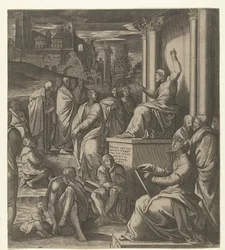 Chrystus przemawia do ludzi