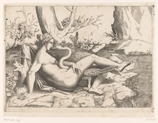 Leda i łabędź