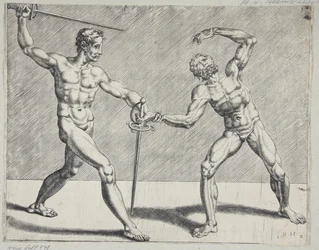 Dwóch szermierzy