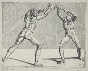 Dwóch szermierzy