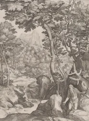 Św. Onufrego na pustyni, 1574.