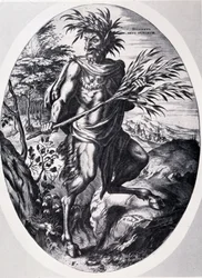 Sylvain , bóg lasów Cornelis Cort