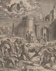 Męczeństwo św. Szczepana, 1576.