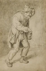 Gracz liry korbowej, 1695