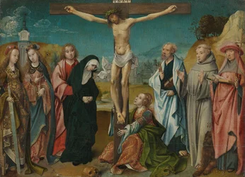 Chrystus na krzyżu, ok. 1505-1510 (olej na płycie)