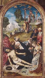 Opłakiwanie Chrystusa, ok. 1515-20 (olej na desce)