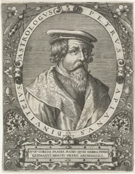 Portret Piotra Apianusa Petrus Apianus Binuitzius (tytuł na obiekcie)