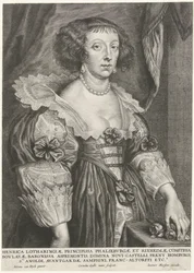 Portret Henriëtte van Lorraine