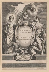 Strona tytułowa dla Carolus Scribani, Politico-Christianus