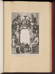 Strona tytułowa Justusa Lipsiusa, Opera Omnia, I