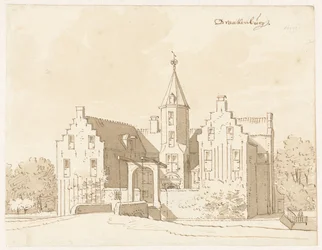 Zamek Drakenburg niedaleko Baarn