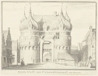 Stary Oosterpoort lub Gevangenpoort w Hoorn