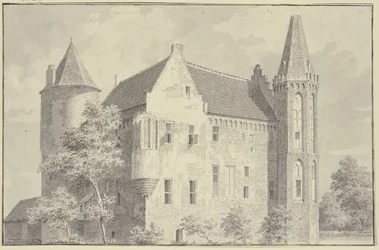Zamek Croy w wiosce Aarle-Rixtel