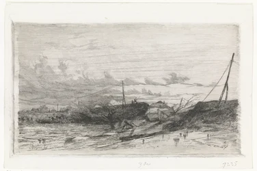 Przełamanie grobli w Arnhem, 1855