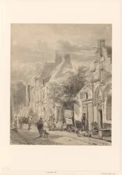 Widok ulicy w Harderwijk