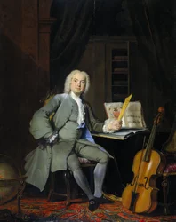 Portret członka rodziny Van der Mersch, 1736