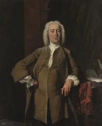 Portret dżentelmena tradycyjnie identyfikowanego jako Philips Zweerts (1704-1774)