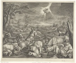 Abraham wyjeżdża do Sychem / Zwiastowanie pasterzom