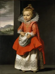 Portret córki artysty, Magdaleny de Vos, ok. 1623-24 (olej na płótnie)