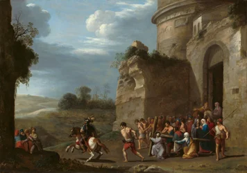 Chrystus niosący krzyż, początek lat 20. XVII wieku.