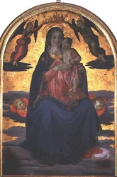 Madonna z Dzieciątkiem (tempera na panelu)