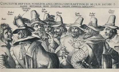 „Spiskowcy spisku prochowego”, 1605, 1904