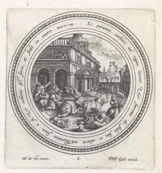 Król Niniwy czyni pokutę Historia Jonasza (tytuł serii)