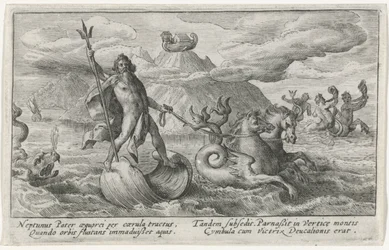 Neptun uspokaja fale Metamorfozy Owidiusza (tytuł serii)